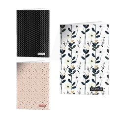 Bilježnica A4 Rucksack Only, Skulvajb6, crte s 9 mm rubom, 52 lista, sortirano