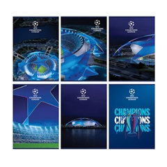 Komplet bilježnica A4 UCL, crte s rubom, 50 listova, sortirano, 7 + 3 GRATIS