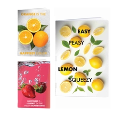 Bilježnica A4 Rucksack Only, Voće2, mali karo 5 mm, 52 lista, sortirano