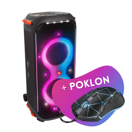 Prijenosni zvučnik JBL PartyBox 710, Bluetooth, crni + POKLON