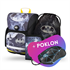 Komplet za prvašiće Baagl Ergo Batman Storm Fidlock (3-dijelni) + POKLON