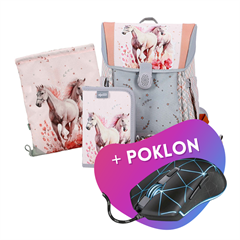 Komplet za prvašiće ABC123 Ergo Flexi Konji (4-dijelni) + POKLON