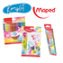SUPER školski komplet Maped Cute Mini, 3 + 6 + 24 komada