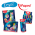 Školski komplet Maped Nightfall, 4 + 4 + 24 + 24 komada
