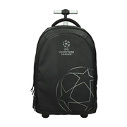 Školski ruksak na kotačima Trolley UEFA Black