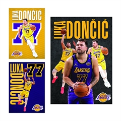 Bilježnica A4, Luka Dončić, crte s rubom, 54 lista, sortirano