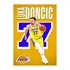 Bilježnic A4, Luka Dončić, mali karo, 54 lista, sortirano