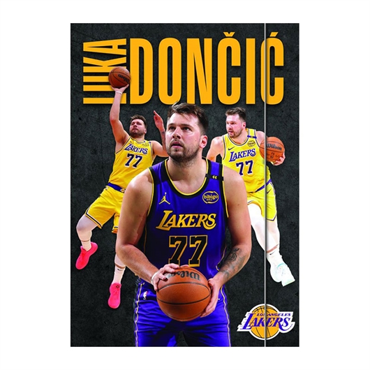 Mapa s gumicom A4, Luka Dončić
