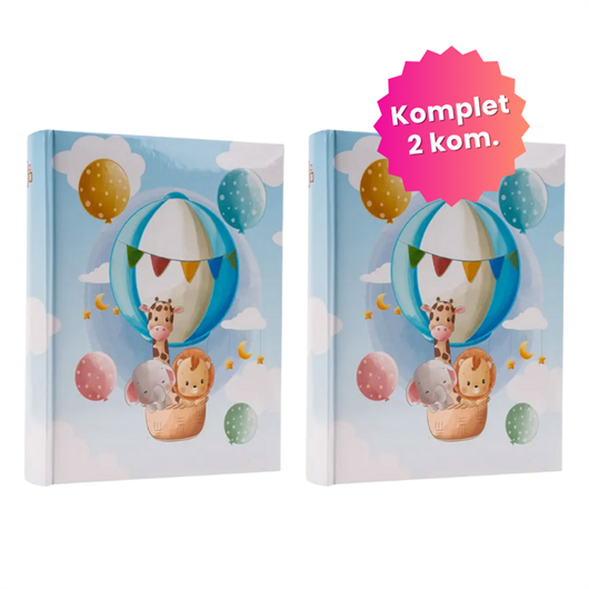 Poklon paket najljepših uspomena Baby 2: 2x Foto album, 200 + 200 slika