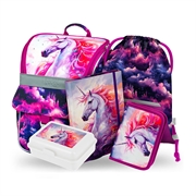 Komplet za prvašiće Baagl Zippy Royal Unicorn (5-dijelni)