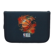 Jednostruka pernica NBA 3, dva preklopa, prazna