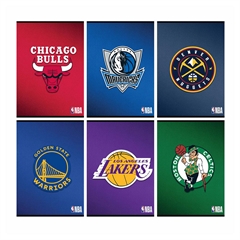 Bilježnica A4 NBA, bez crta, 54 lista, sortirano, 1 komad