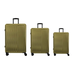 Set putnih kofera Pierre Cardin, zeleni, 3 komada