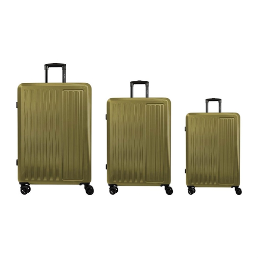 Set putnih kofera Pierre Cardin, zeleni, 3 komada