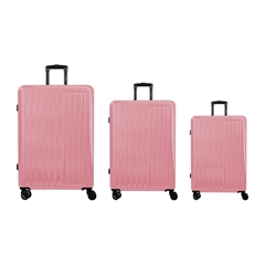 Set putnih kofera Pierre Cardin, ružičasti, 3 komada