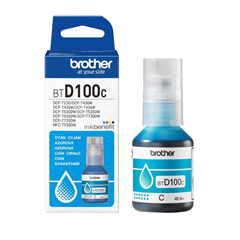 Tinta Brother D100C (plava), original