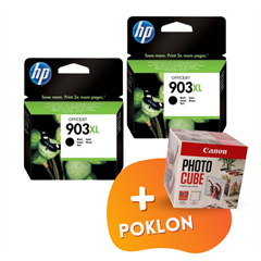 Komplet tinta HP T6M15AE nr.903XL (crna), original, 2 komada + GRATIS POKLON