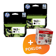 Komplet tinta HP 3JA30AE nr.963 XL (crna), original, 2 komada + GRATIS POKLON