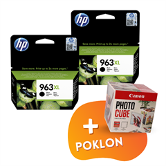 Komplet tinta HP 3JA30AE nr.963 XL (crna), original, 2 komada + GRATIS POKLON