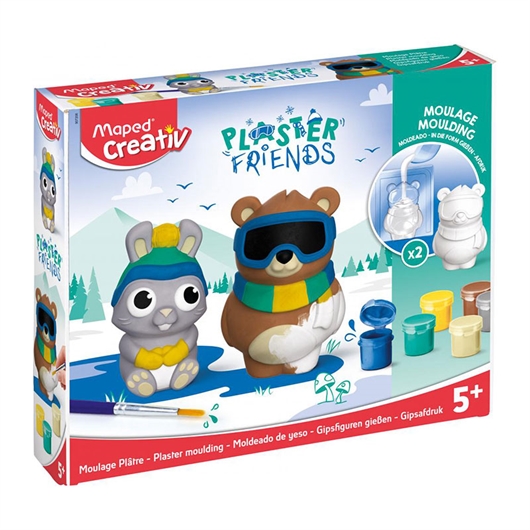 Kreativni set Maped Plaster Friends Zima