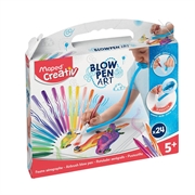 Kreativni set Maped Blow Pen Art