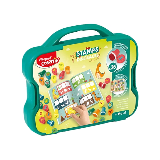 Kreativni set Maped Pečati Dino