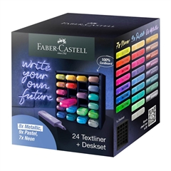 Marker Faber-Castell Textliner 46 Deskset, 24 komada