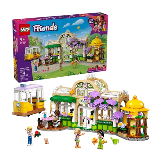 LEGO Friends: Zeleni kafić i cvjećarnica