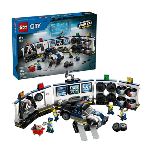 LEGO City: Garaža za policijske automobile