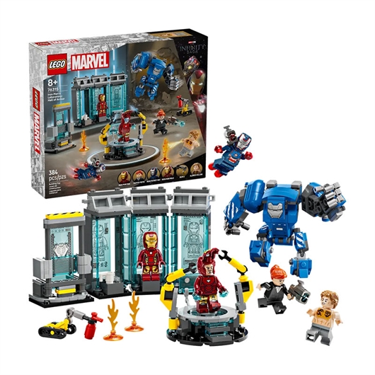 LEGO Marvel: Iron Manov laboratorij: Dvorana oklopa