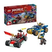 LEGO Ninjago: Dvoboj Roguea i Drixa u trkaćim autima