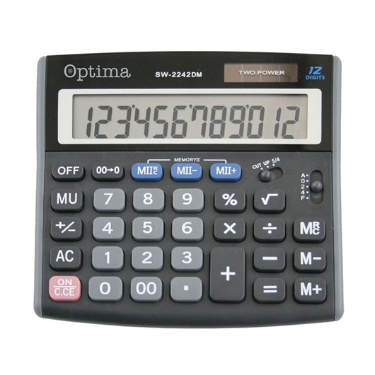 Stolni kalkulator Optima SW-2242DMA