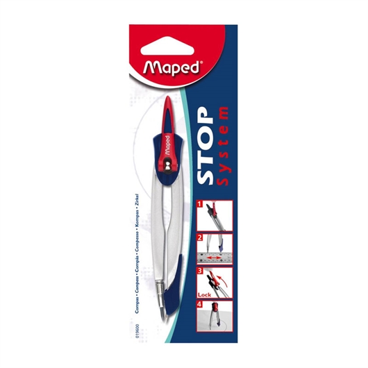 Šestar Maped Stop System Inno, plavi, 3 dijelni