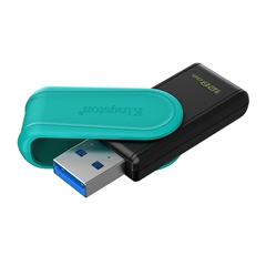 USB stick Kingston DT Exodia S, 128 GB, crno-tirkizni
