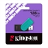 USB stick Kingston DT Exodia S, 128 GB, crno-tirkizni