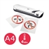 Set za plastificiranje GBC Inspire+ A4 4u1, bijeli