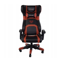 Gaming stolica E-Blue Cobra s ugrađenim Bluetooth zvučnicima, crno-crvena
