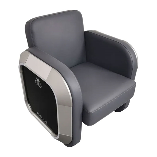 Gaming fotelja E-Blue EEC346-11 s RGB rasvjetom, siva