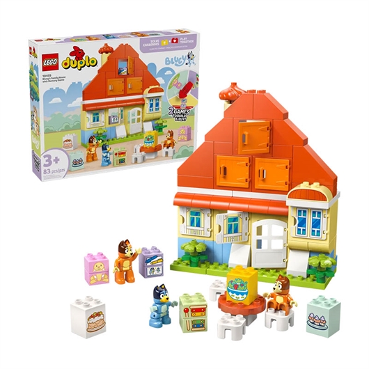 LEGO DUPLO: Kuća Blueyne obitelji s igrom pamćenja