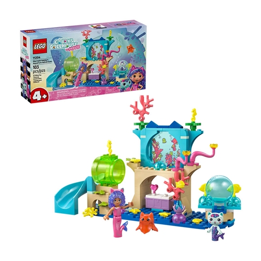 LEGO Gabby's Dollhouse: Pustolovina sirene Gabi u akvariju