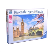 Slagalica Ravensburger Big Ben London, 1000 komada