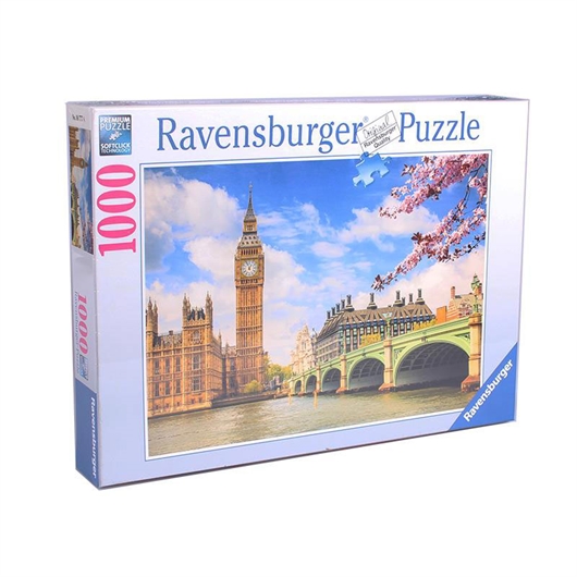 Slagalica Ravensburger Big Ben London, 1000 komada