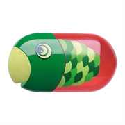 Šiljilo s gumicom Faber-Castell Riba, dvostruko