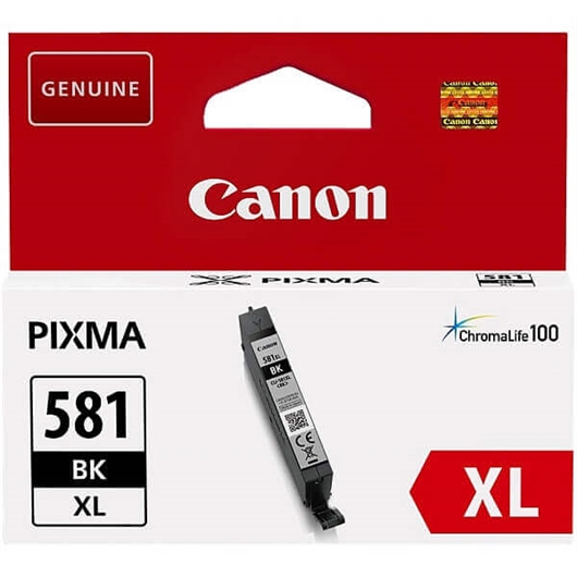 Oštećena ambalaža: tinta Canon CLI-581BK XL (crna), original