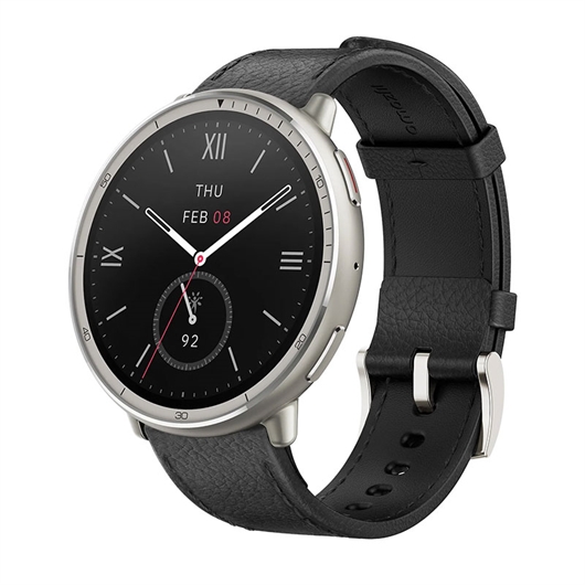 Pametni sat Amazfit Active 2 Round Premium z NFC, crni
