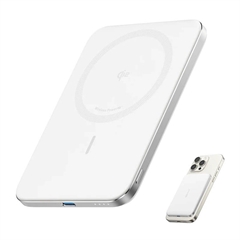 Prijenosna baterija (powerbank) Anker Nano MagGo Slim, 5.000 mAh, bijela