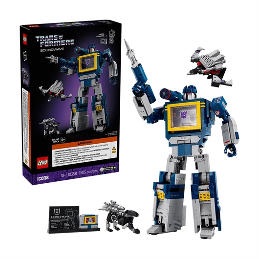 LEGO Icons: Transformers: Soundwave