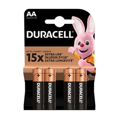 Baterija Duracell AA-LR6, 4 komada