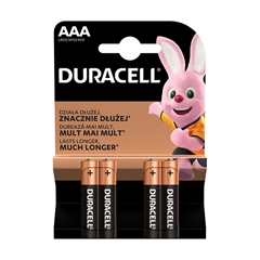 Baterija Duracell AAA-LR03, 4 komada