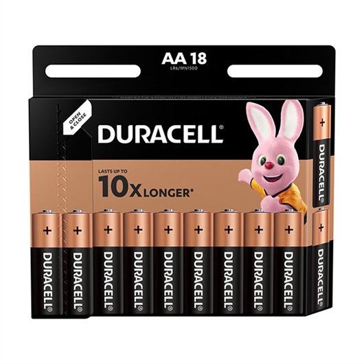 Baterija Duracell AA-LR6, 18 komada